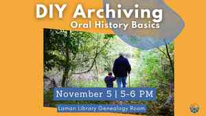 DIY Archiving: Oral History Basics