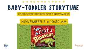 Baby Toddler Storytime: How To Catch A Dinosaur