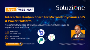 Interactive Kanban Board for Microsoft Dynamics 365