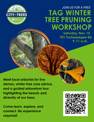 FREE Tree Pruning Workshop & Arboretum Tour