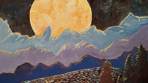 Art Start: Paint and Snack: Harvest Moon