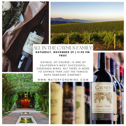 All In The Caymus Family!