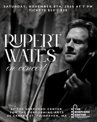 Rupert Wates in Concert at The Shepherd Center