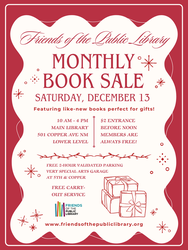 Friends of the Library Like-New December Sale
