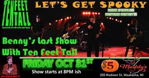 Ten Feet Tall at Maddy's Halloween Party