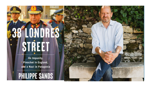 Philippe Sands with Adam Hochschild - 38 Londres Street