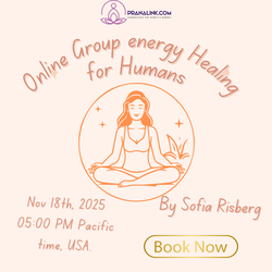 Online Group Energy Healing Session for Humans