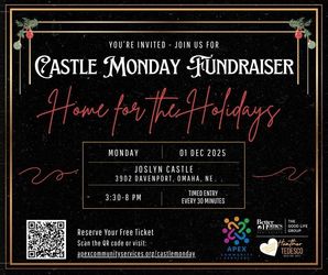 Castle Monday: Home for the Holidays at Joslyn Castle