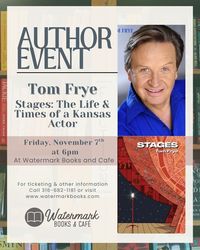In Store Author event with Tom Frye