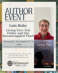 In Store Author event with Lois Ruby