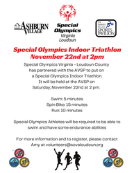 Special Olympics Indoor Triathlon