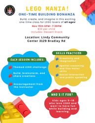 Lego Mania! One-Time Building Bonanza