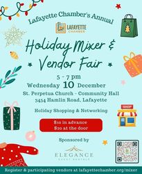 Lafayette Chamber Holiday Mixer and Vendor Fair