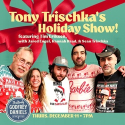 Tony Trischka’s Holiday Show! – Featuring Tim Eriksen, with Jared Engel, Hannah Read, and Sean Trisc