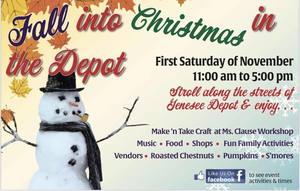 Fall Into Christmas In The Depot