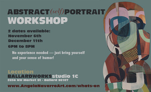Abstract Self-Portrait Workshop at BallardWorks