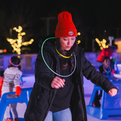 New Year’s Eve Glow Night at the Kristi Yamaguchi Holiday Ice Rink
