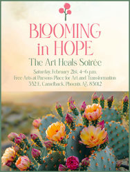 RSVP for Blooming in Hope: The Art Heals Soirée
