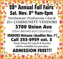 28th Annual Fall Faire