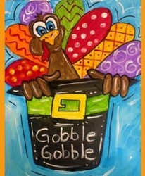 "Gobble Gobble" In-Studio Paint Party!