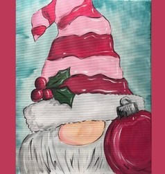 "Holiday Gnome" In-Studio Paint Party!