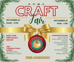 H.O.M.E. Craft Fair at First Congregational Church!