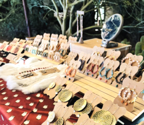 Jewelry Demonstration from Jeri Yazzie