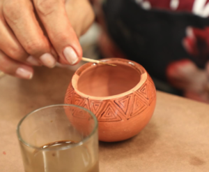 Pottery Demonstration from Lucy and Antoinette Pinon