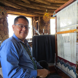 Weaving Demonstration from Gerard Begay