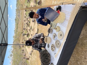 Basketry Weaving Demonstration from Josh Yazzie