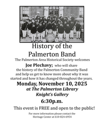 History of the Palmerton Band