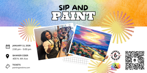Desert Path Paint and Sip at Bawker Cider