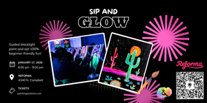 ‘Desert Glow’ Blacklight Party