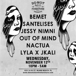 Intriga presents Vol. 32 ft Santelises & friends(Do not Sit residency)