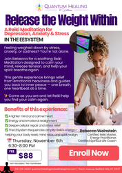 Release the Weight Within — A Reiki Meditation for Depression, Anxiety & Stress