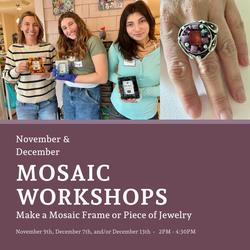 Mosaic Jewelry or Frame Workshop