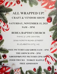 ALL WRAPPED UP! Craft and Vendor Show