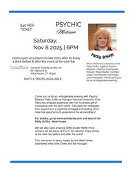 Psychic Medium Patty Griffin at Harugari