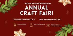 Annual Craft Fair at Wilson/Magellan Middle School