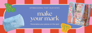 Embroidery Pop Up Event at Uncharted