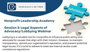Nonprofit Law Academy Webinar