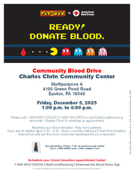 Charles Chrin Community Blood Drive