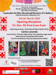 Genesis Art Gallery host free Dia de Los Muertos event for familie