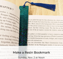 Make a Resin Bookmark