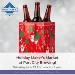 Holiday Maker's Market at Port City Brewing