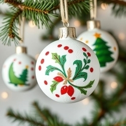 Family Holiday Ornament Painting Party!