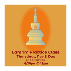Learning to Meditate: Buddhist Lamrim Practice Class