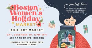 Boston Women’s Holiday Market at Time Out Market