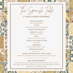 The Spanish Table: Tapas & Wine Experience