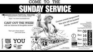 Sunday Service - Cast out the week at our Comedy Revival!